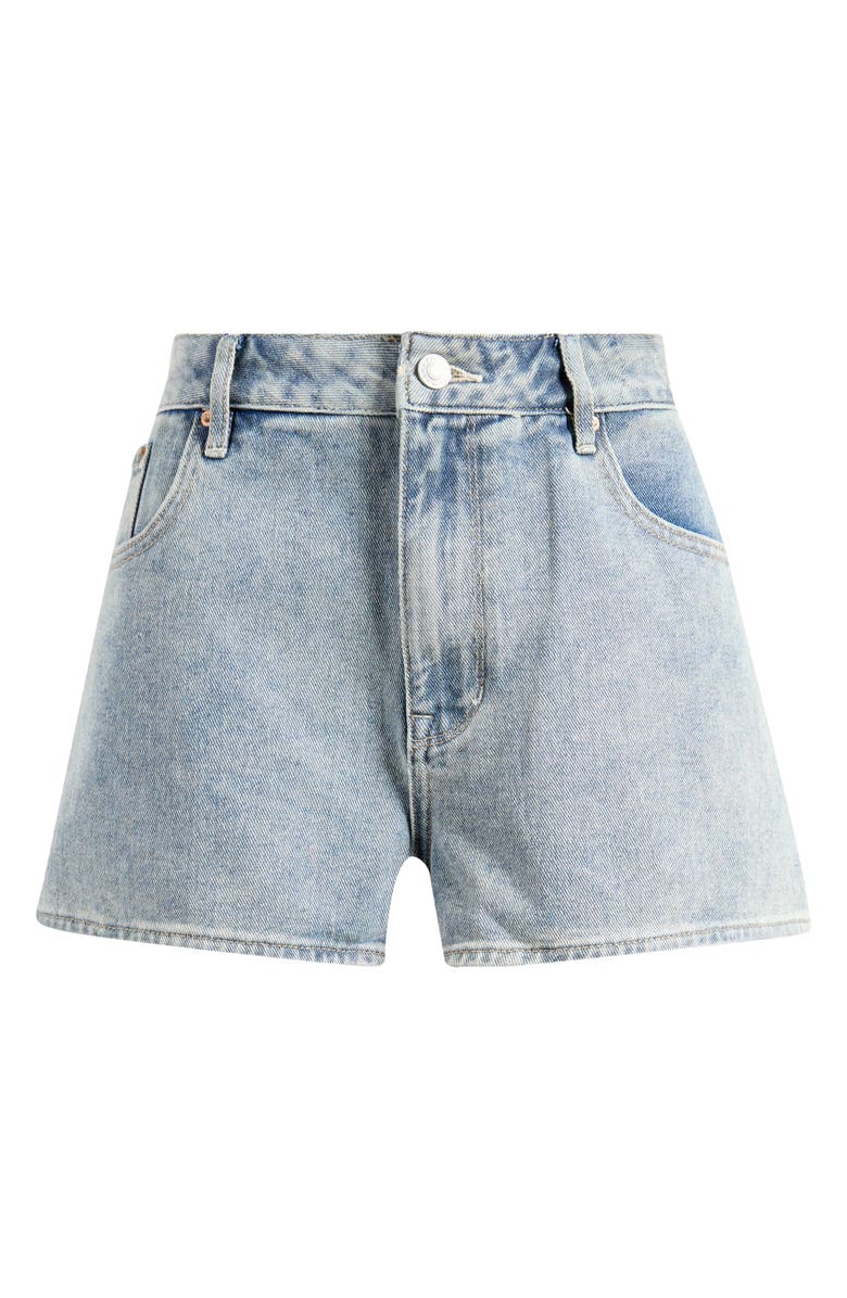 PacSun Festival Ollie Denim Shorts, Main, color, Med Wash