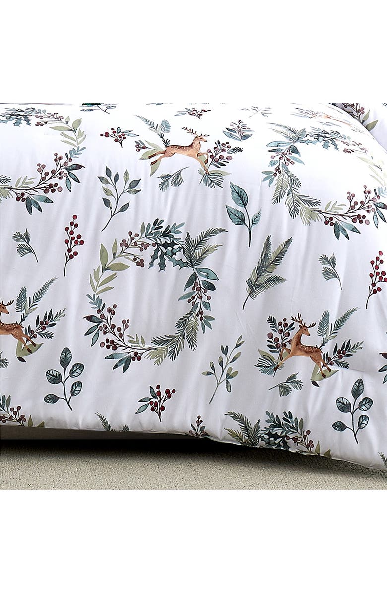SOUTHSHORE FINE LINENS Happy Holidays Comforter Set, Alternate, color, Happy Holidays