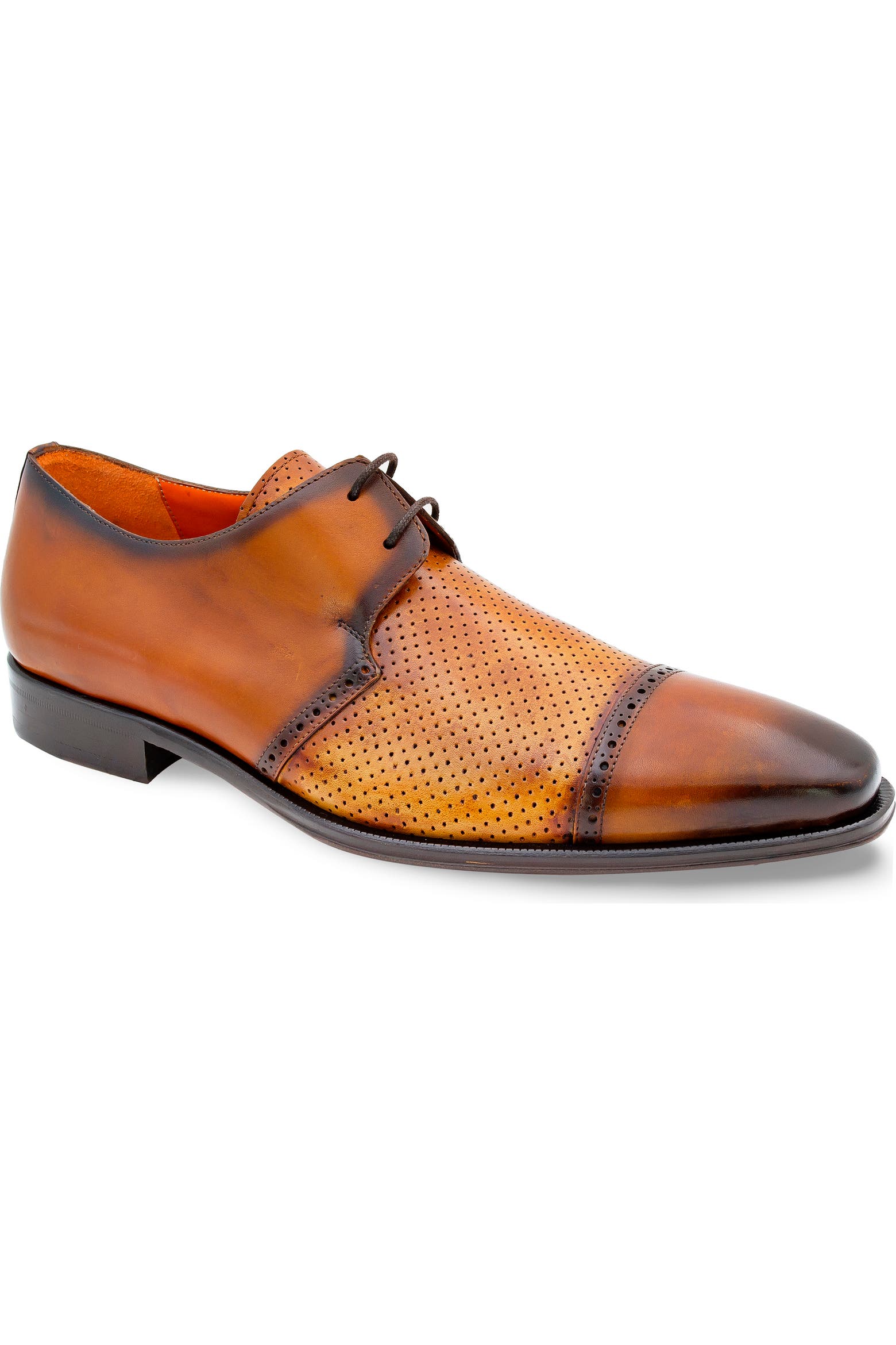 Burnish Color Code Mezlan Patina Burnished Derby (Men) | Nordstromrack