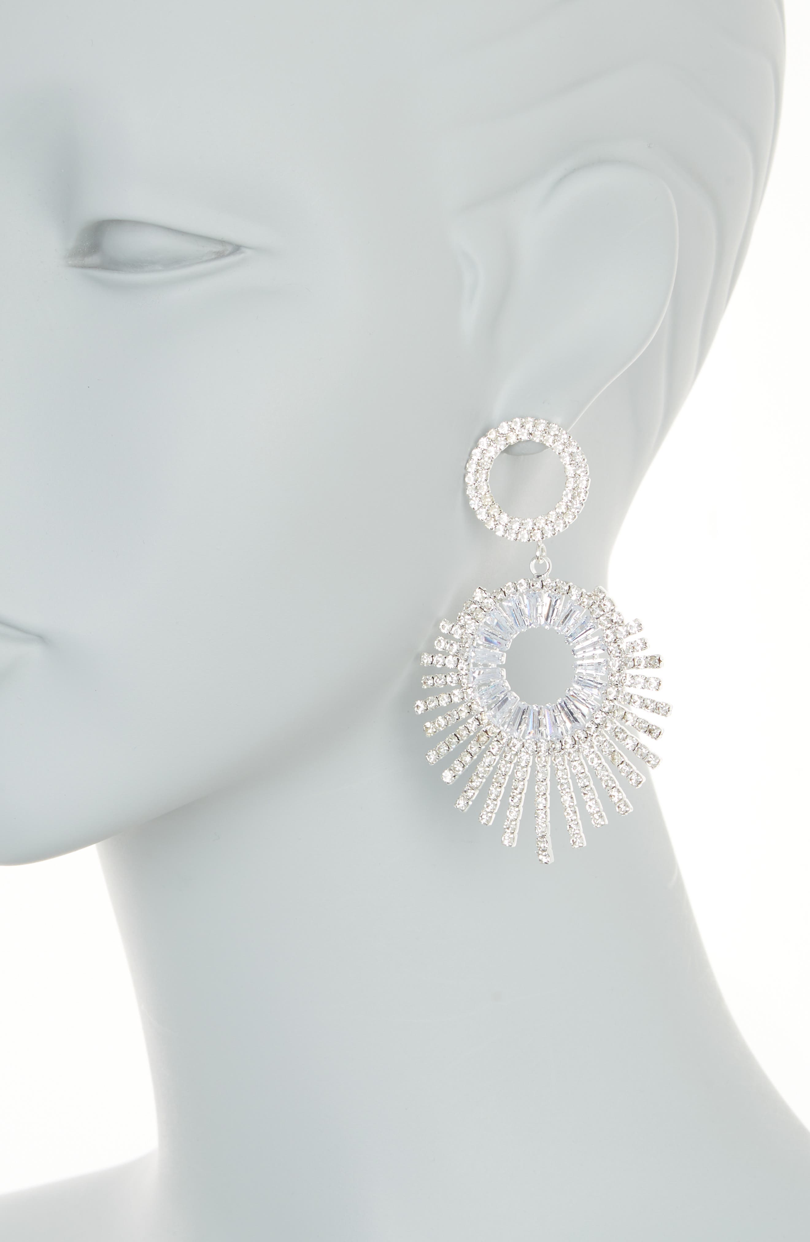 Tasha Crystal Burst Drop Earrings (Women) | Nordstromrack