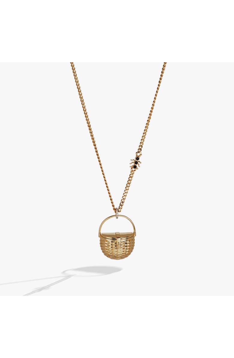 Alex and Ani Picnic Basket Pendant, Alternate, color,