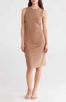 Theory Ruched Sheath Dress