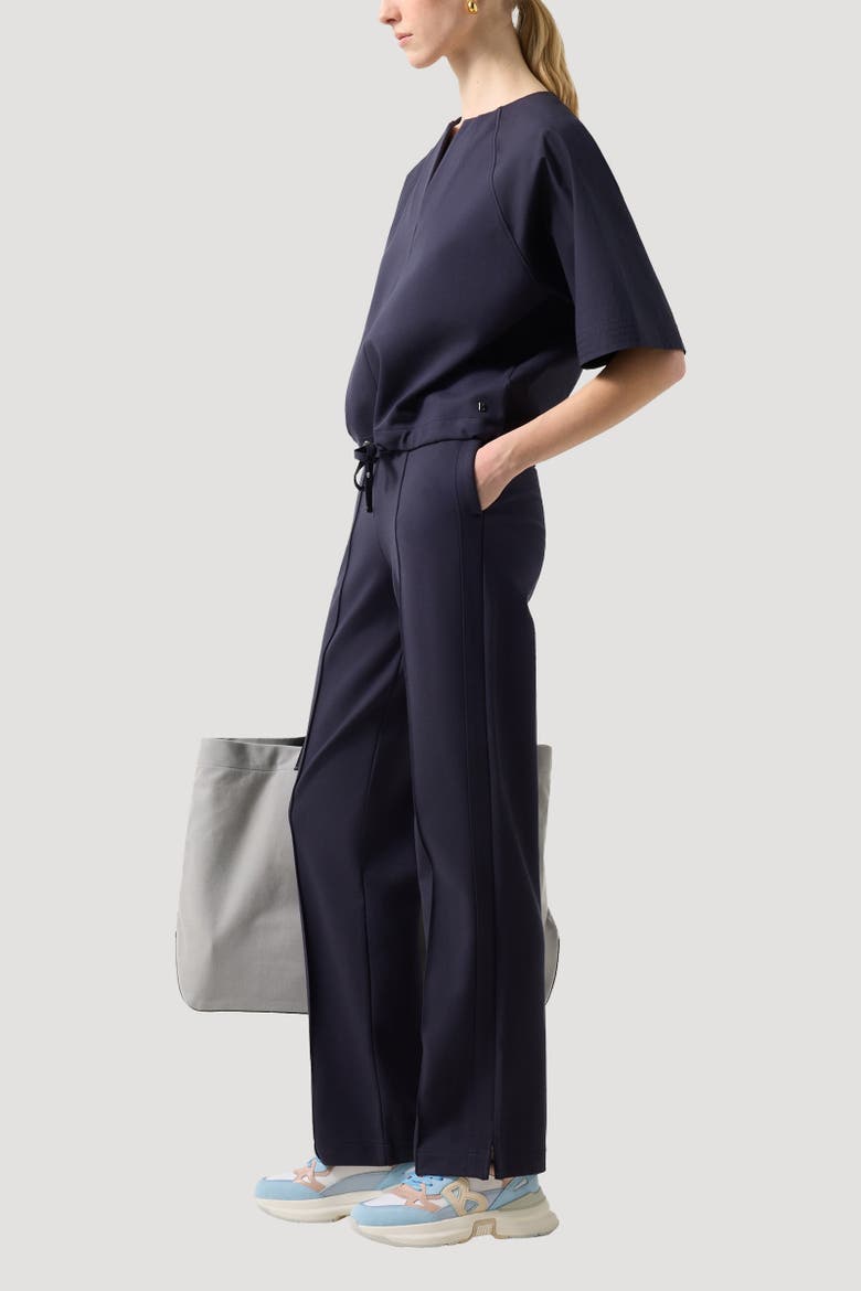 Penny Jersey Pants, Alternate, color, Navy blue