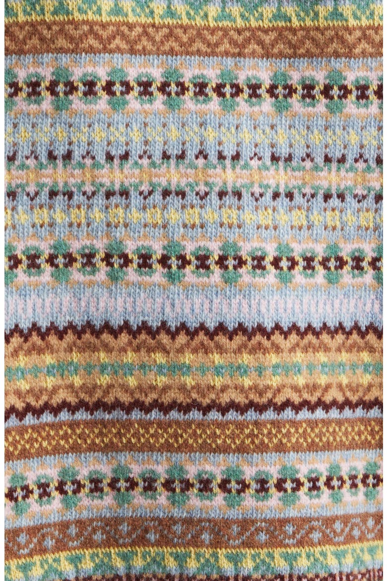Lorne Oversized Fair Isle Crewneck Wool Sweater, Alternate, color, VINTAGE MULTI