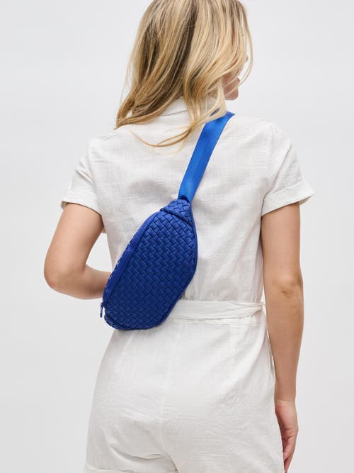 Sol And Selene Aim High Belt Bag In Royal Blue