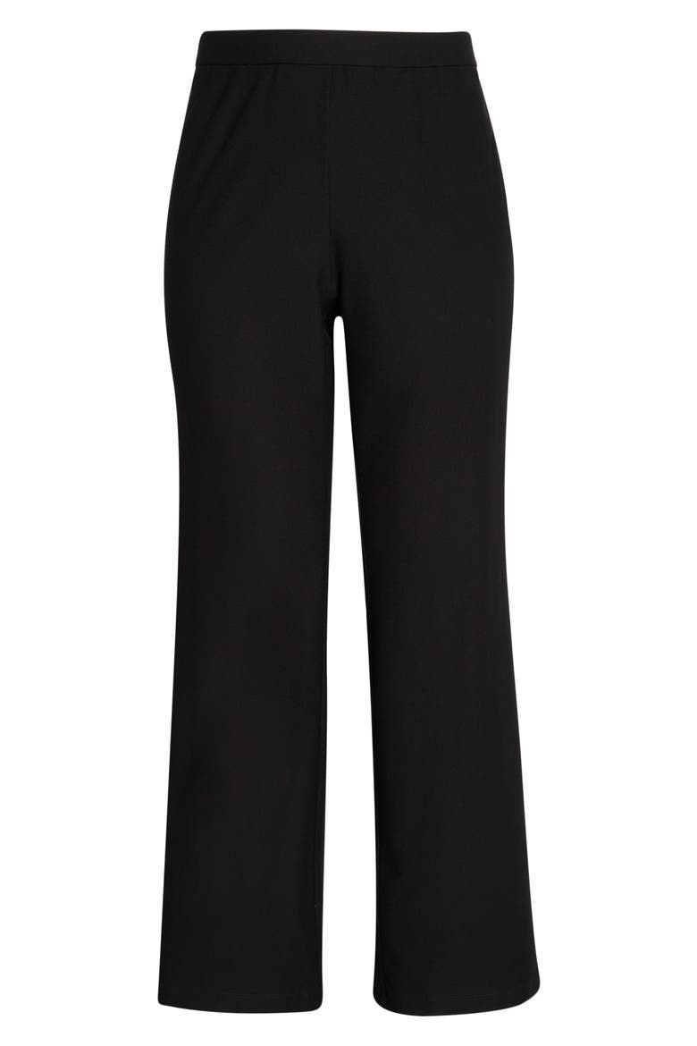 Kick Flare Pants, Alternate, color, BLACK