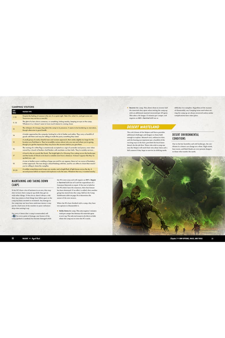 Modiphius Entertainment Fallout The Roleplaying Game - Royal Flush Quest Book, Alternate, color, Multicolored