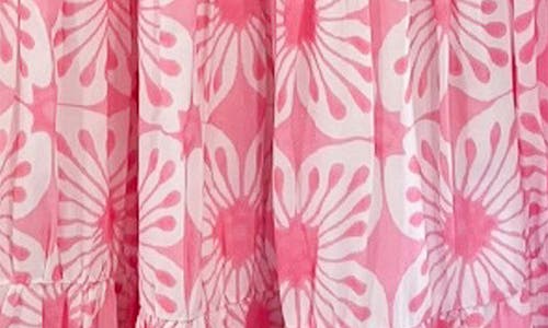 Alicia Bell Holiday Tie Strap Cotton & Silk Midi Dress