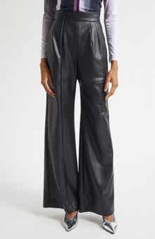 ISRAELLA KOBLA Lata Wide Leg Leather Pants