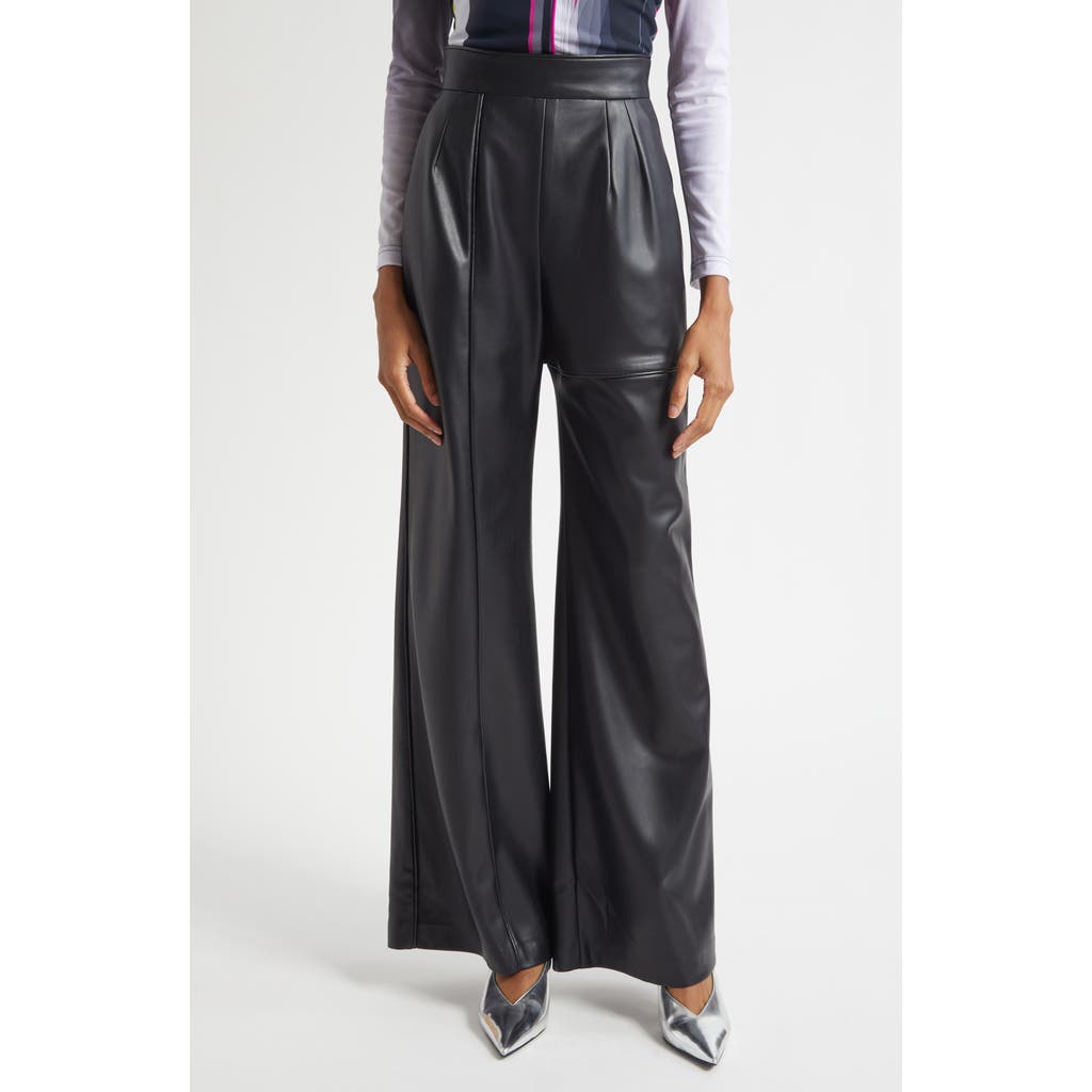 ISRAELLA KOBLA Lata Wide Leg Leather Pants in Black  product