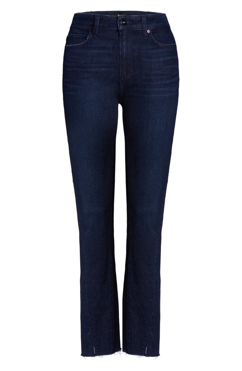 PAIGE Hoxton High Waist Twisted Seam Slim Jeans, Alternate, color, 
