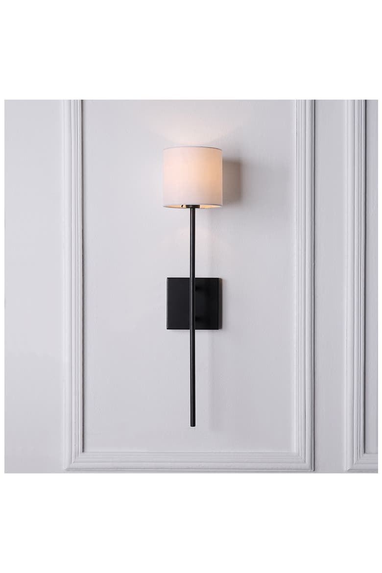 Eunices 24-Inch Wall Sconce, Alternate, color, BLACK