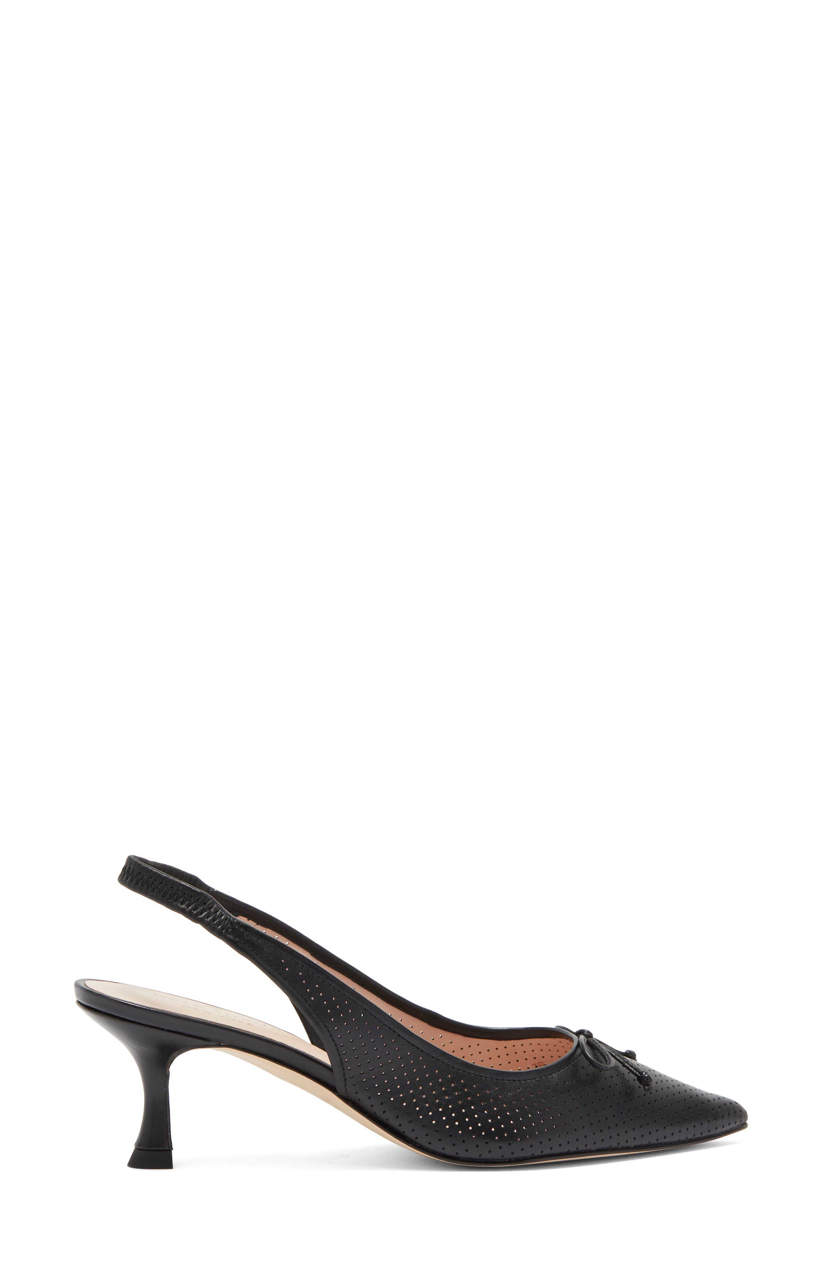 Kate Spade New York trish slingback sandal, Alternate, color, Black