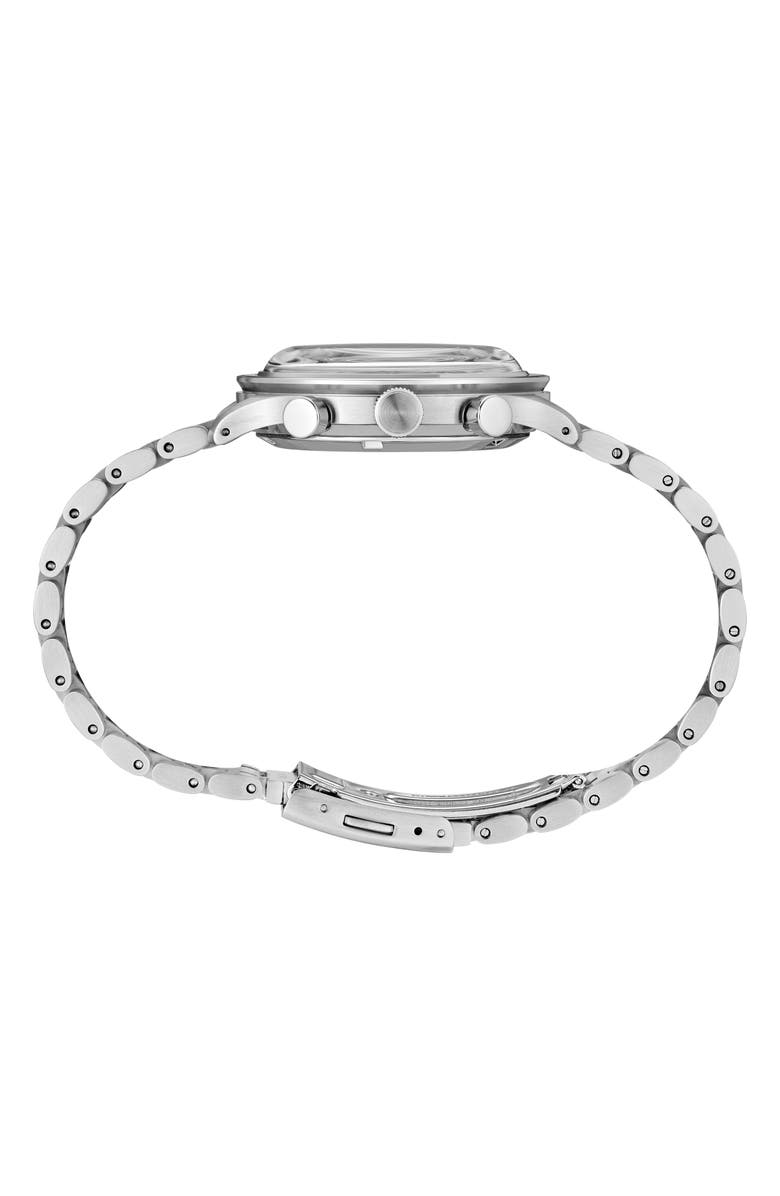 SEIKO WATCHES Essentials Chronograph Bracelet Watch, 38.7mm, Alternate, color, Black