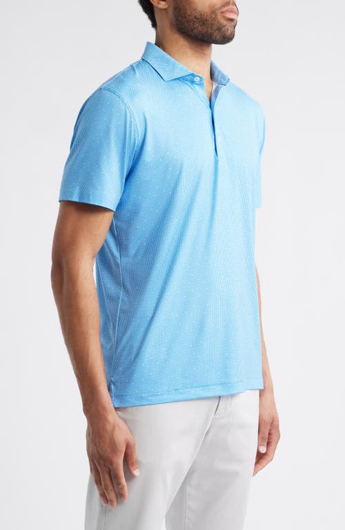 Johnnie-o Marlin Microprint Featherweight Performance Polo