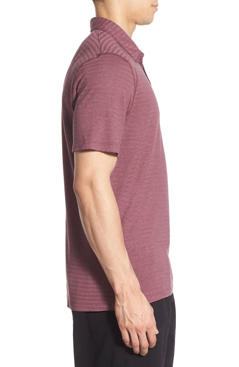 Gramicci 'Drake' Stripe Polo, Alternate, color, 