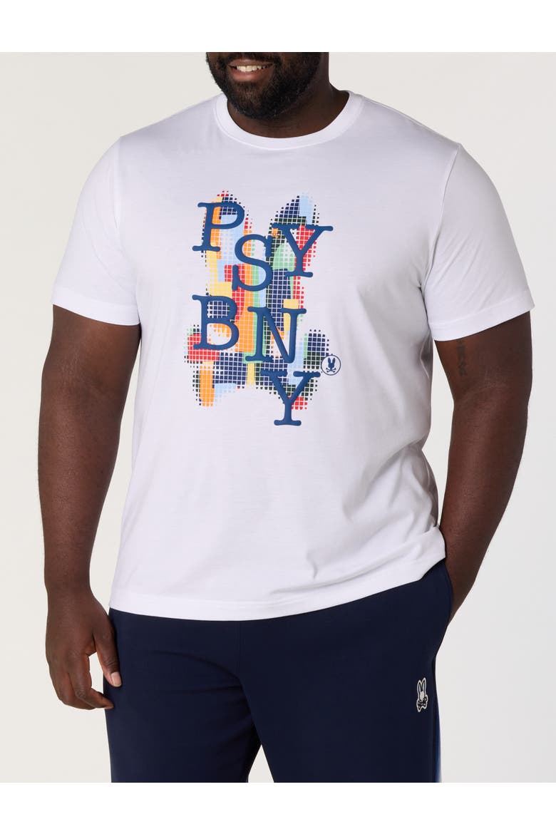 Big & Tall Wes Graphic Tee, Alternate, color, WHITE