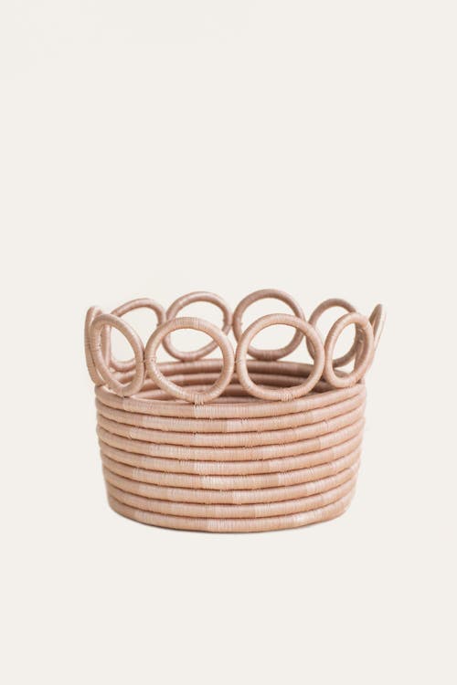 Indego Africa Ikamba Basket Mauve In Mauve