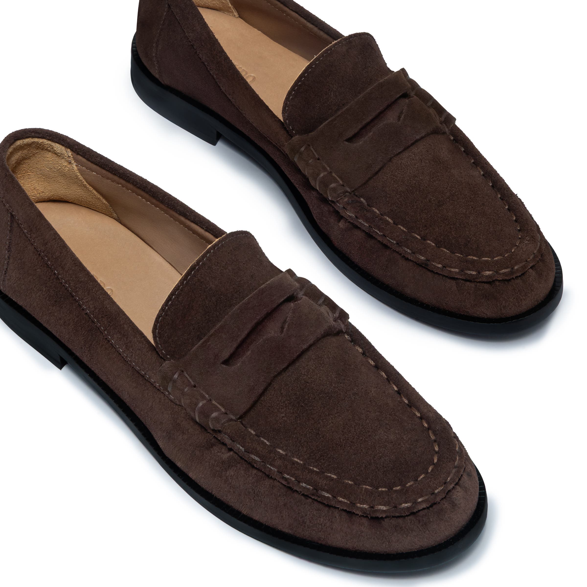 Tilda Penny Loafer, Alternate, color, DARK CHOCOLATE