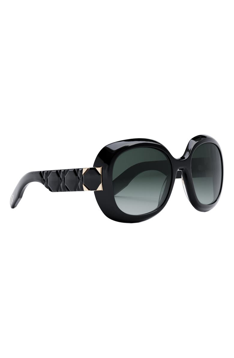 DIOR Lady 95.22 R2I 58mm Round Sunglasses, Alternate, color, 