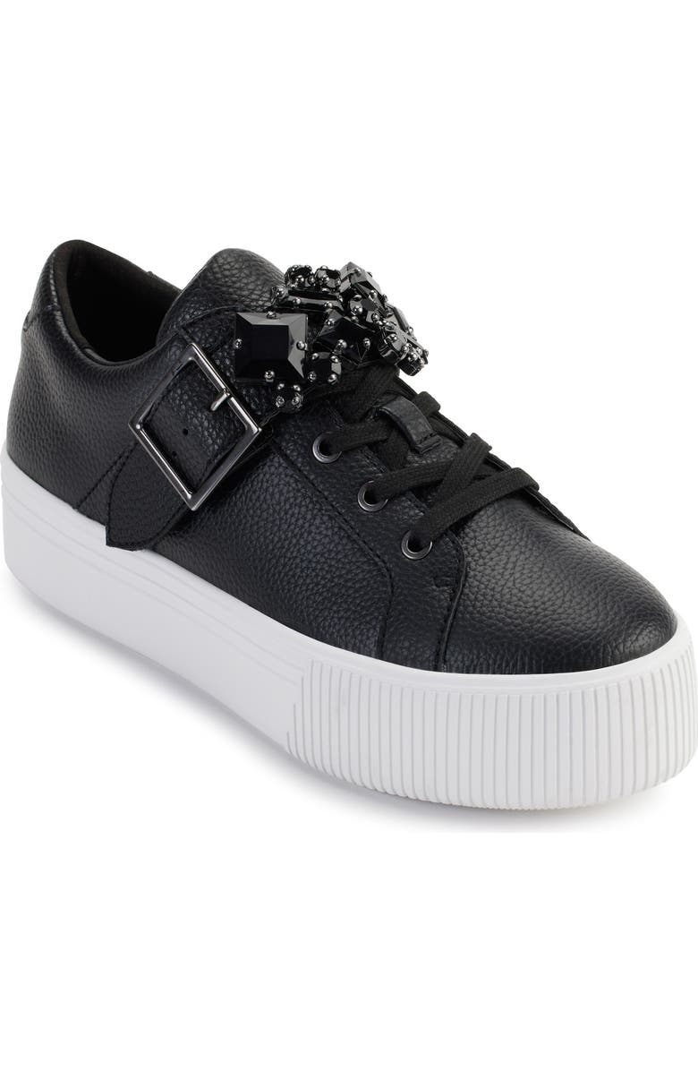 KARL LAGERFELD PARIS Verio Platform Sneaker, Main, color, Black