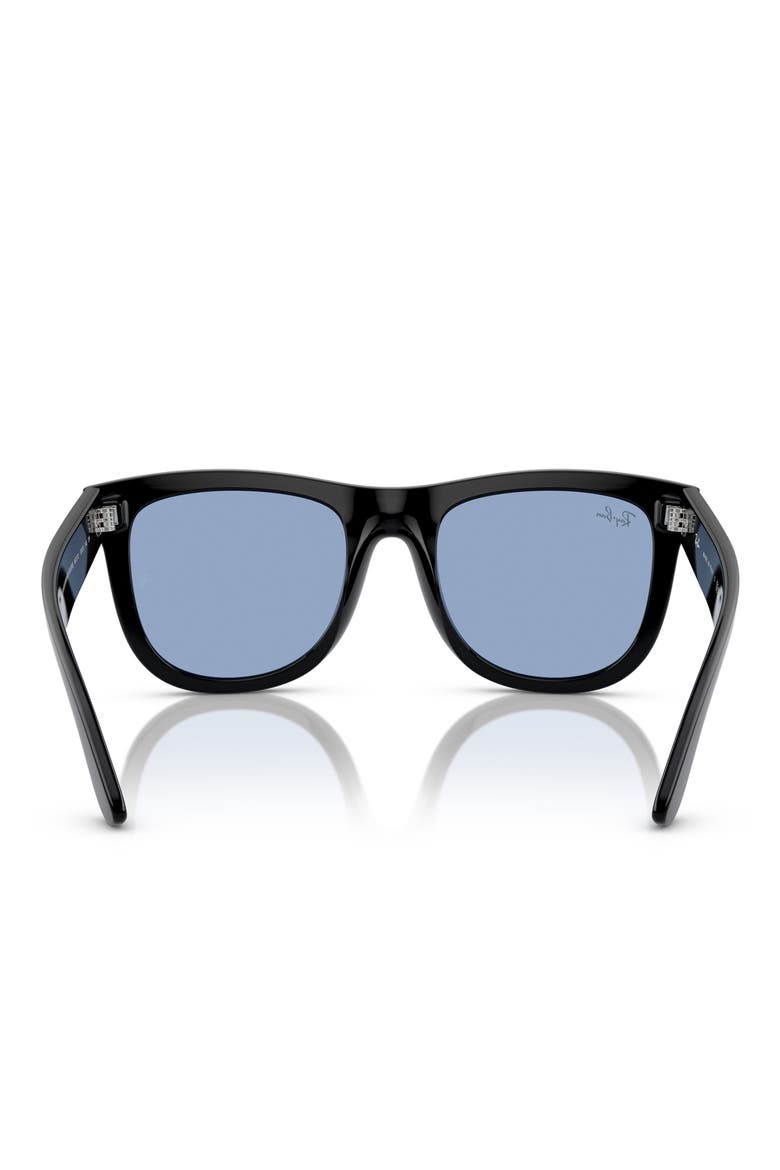 Wayfarer Reverse 50mm Square Sunglasses, Alternate, color, LIGHT BLUE