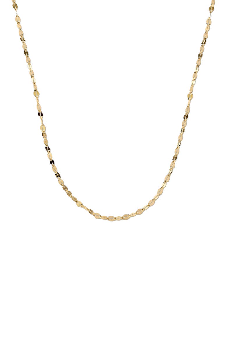 MADE BY MARY 14k Mini Lace Chain, Main, color, 14K Solid Gold