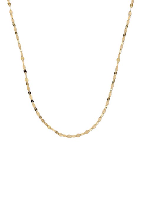 14k Mini Lace Chain