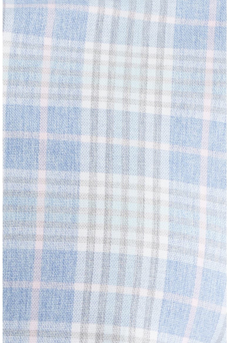 Mosley Plaid Performance Twill Button-Down Shirt, Alternate, color, SAPPHIRE