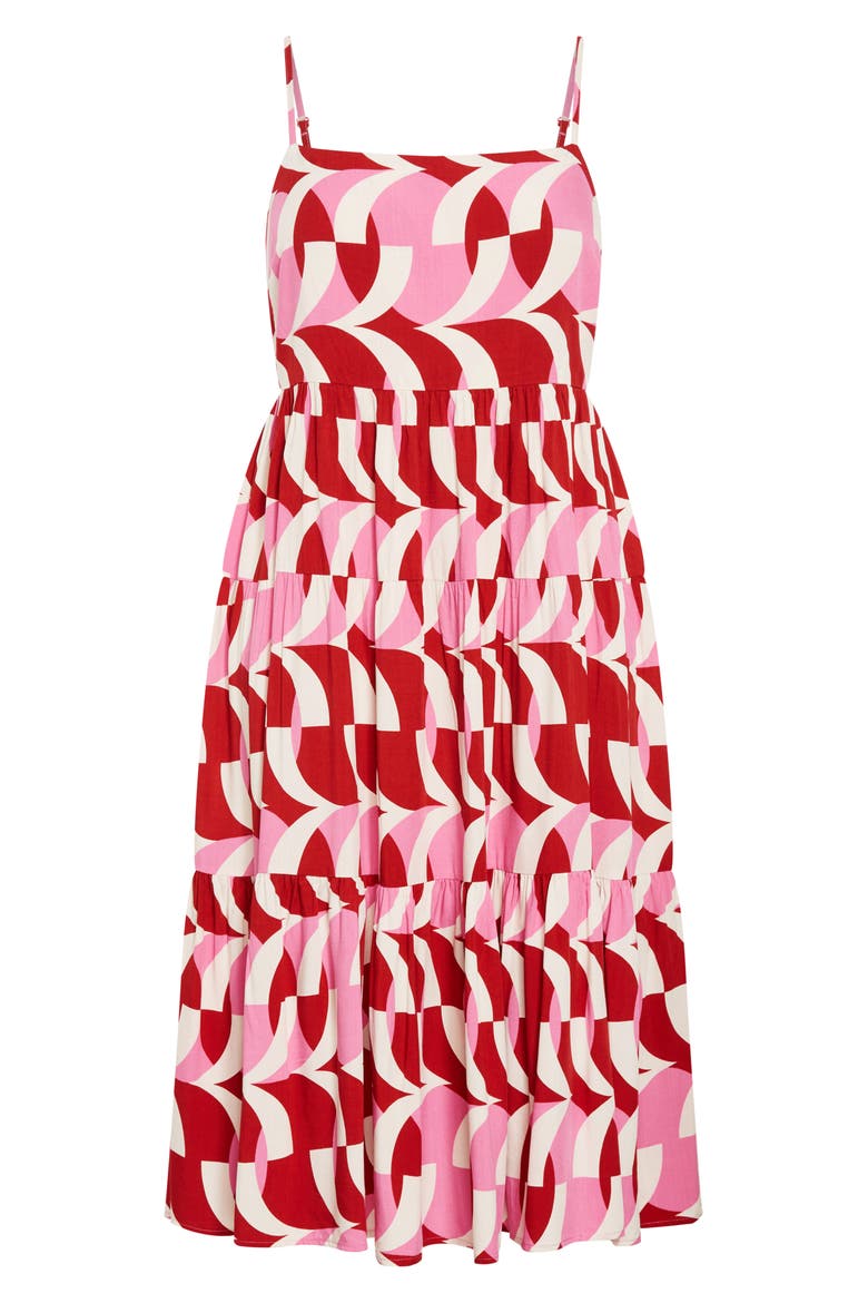Mystic Print A-Line Dress, Alternate, color, PRINT