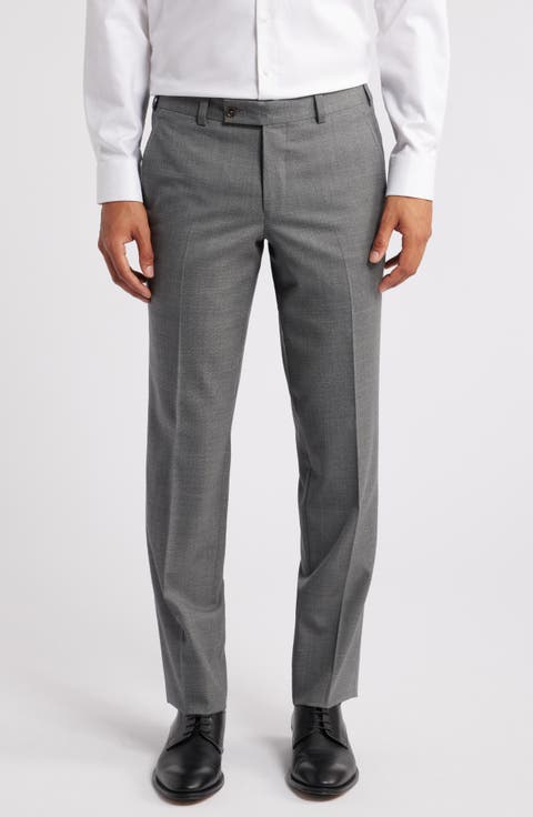 Jerome Trim Fit Soft Constructed Wool Dress Pants