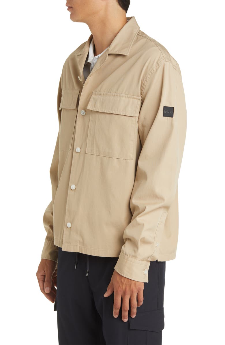 BOSS Naldo Relaxed Fit Button-Up Camp Shirt, Alternate, color, 