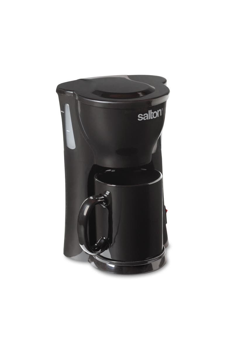 Salton Mini Compact Drip Coffee Maker, Main, color, 