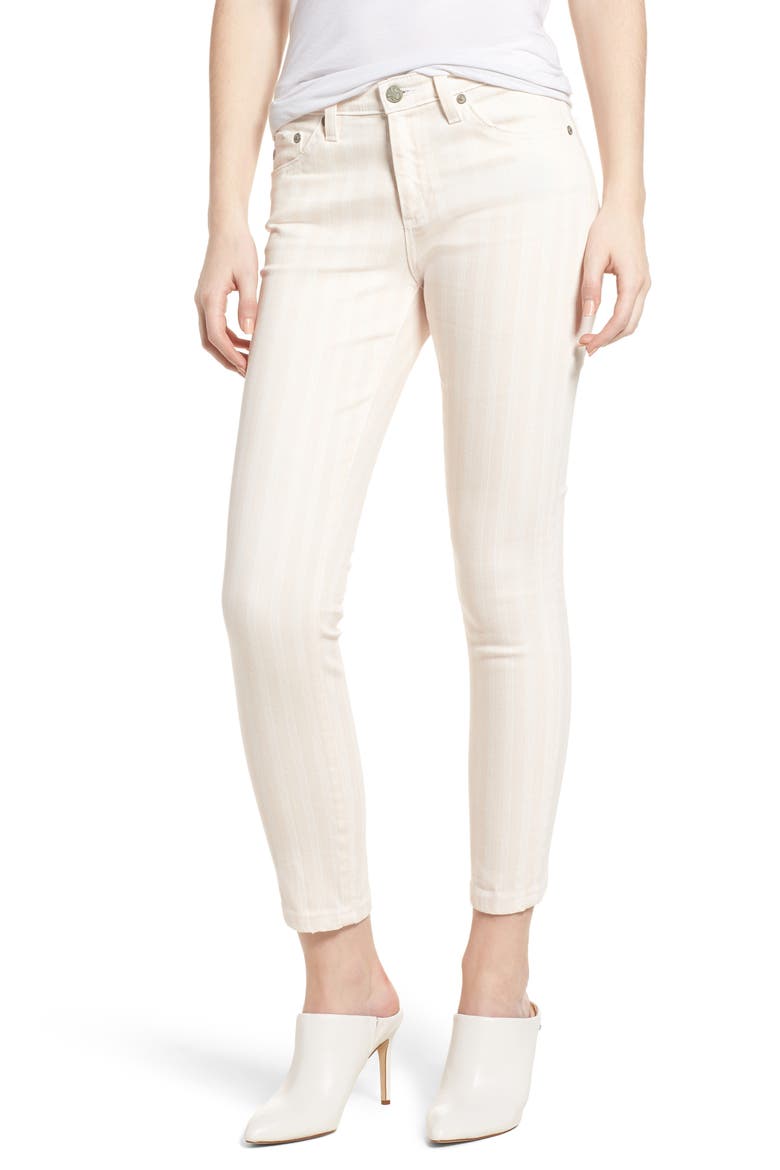 Prima Crop Skinny Jeans, Main, color, 1 YEAR - COASTA