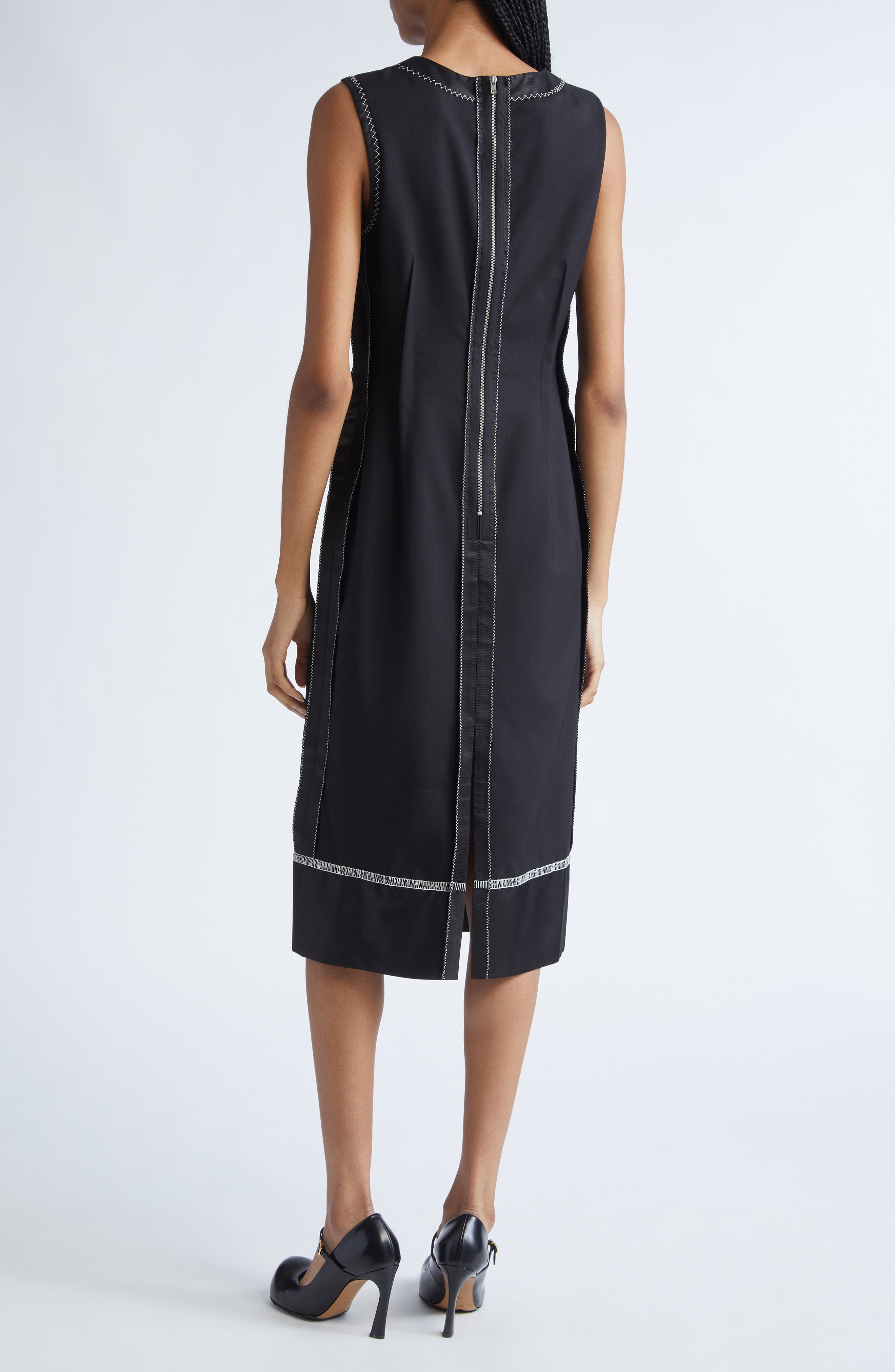 Inside-Out Virgin Wool Dress - image 2