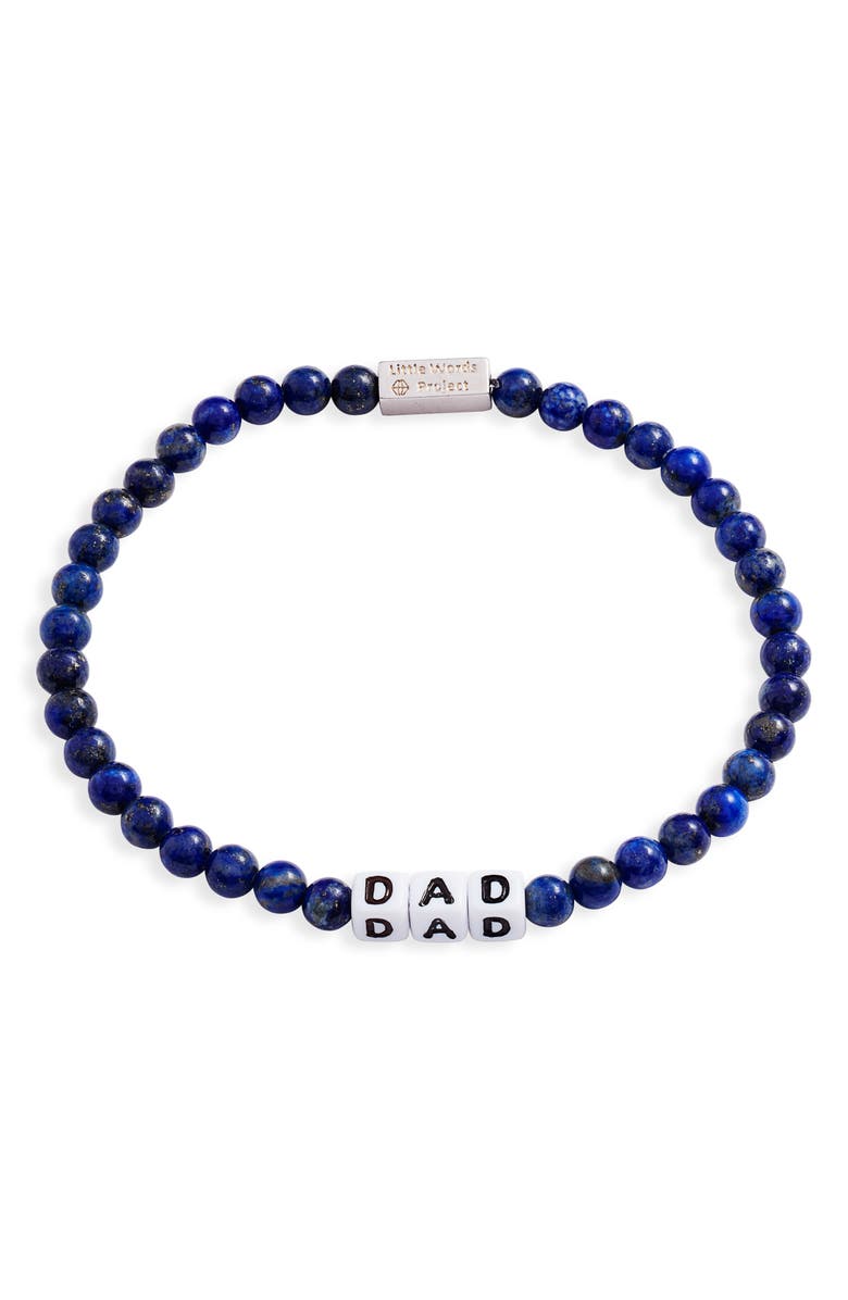 Little Words Project Dad Stretch Bracelet, Main, color,
