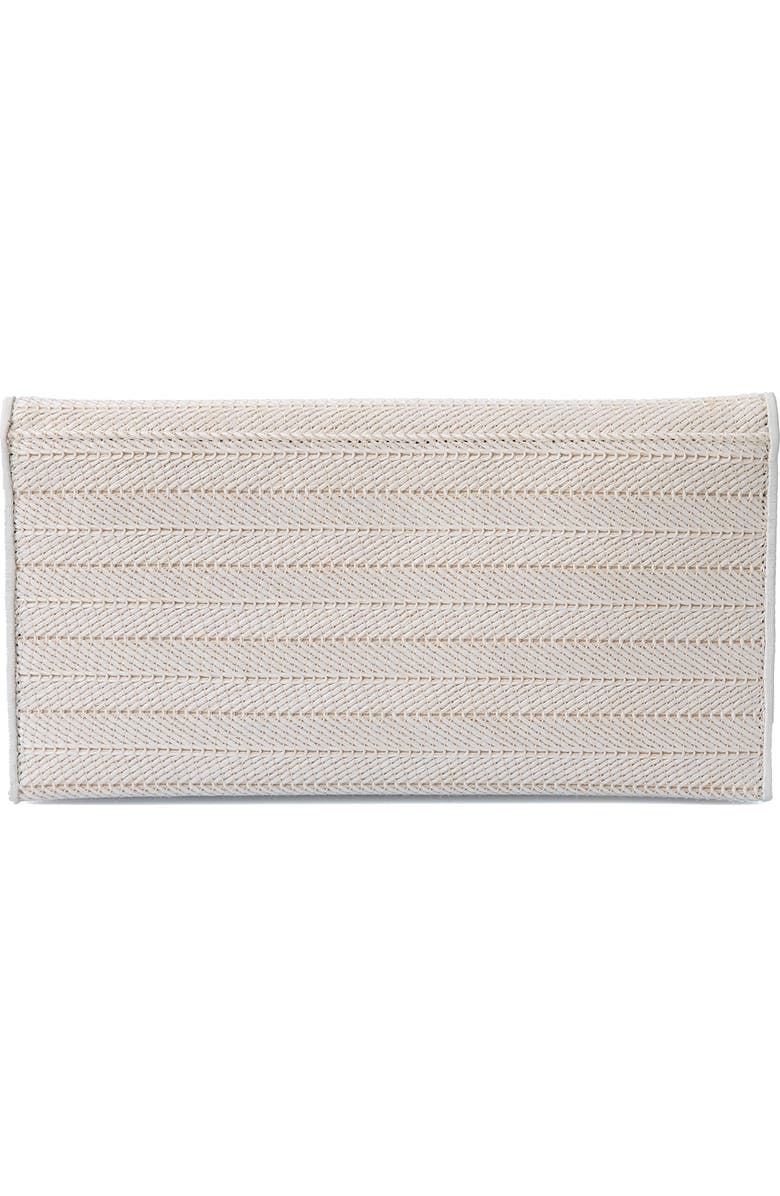 Michelle Wilhite The Eloise Clutch, Alternate, color, White