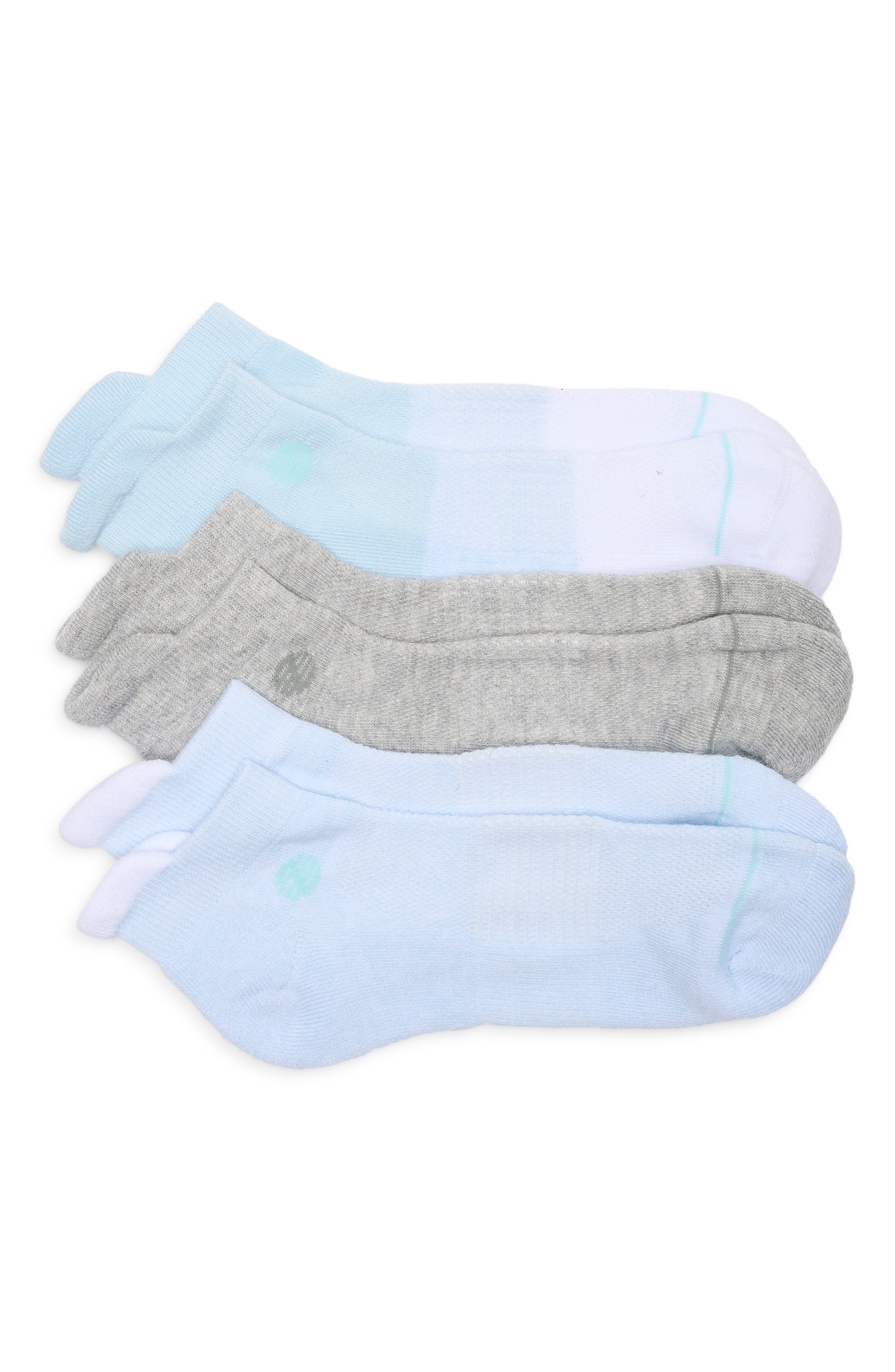 Z by Zella 3-Pack Sport Back Tab Socks