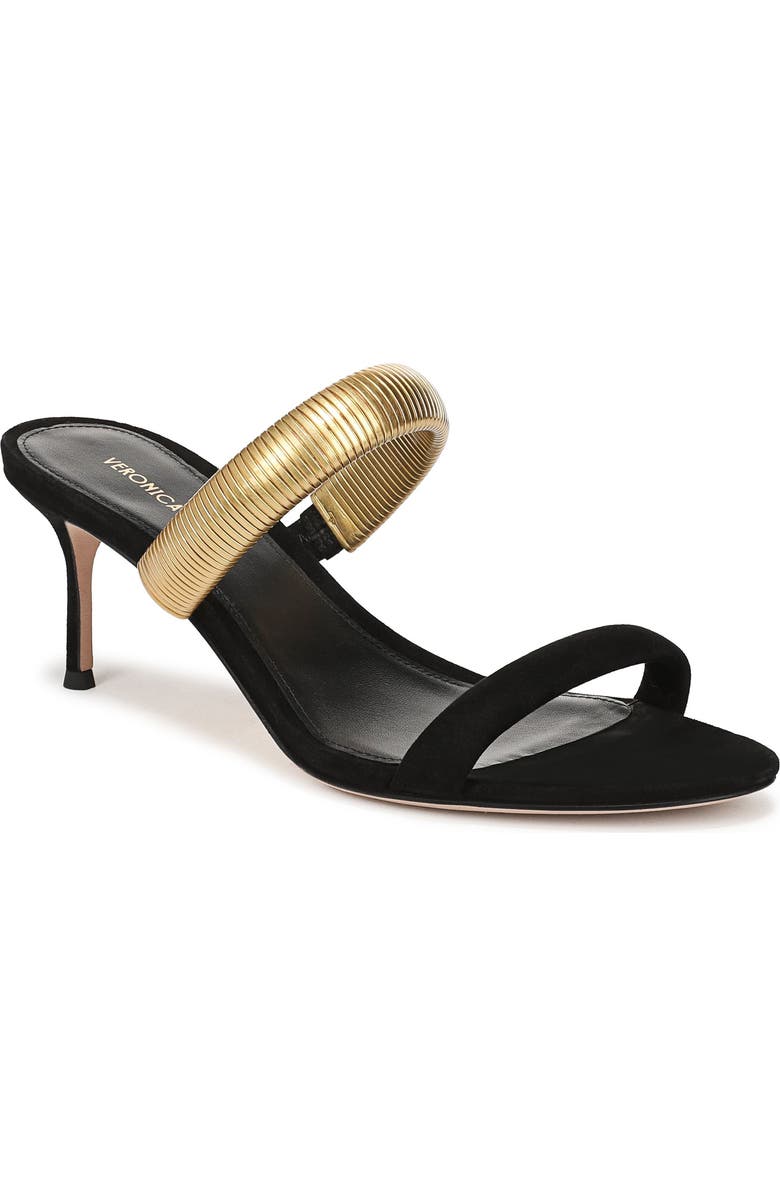 Veronica Beard Tobin Slide Sandal, Main, color, Black
