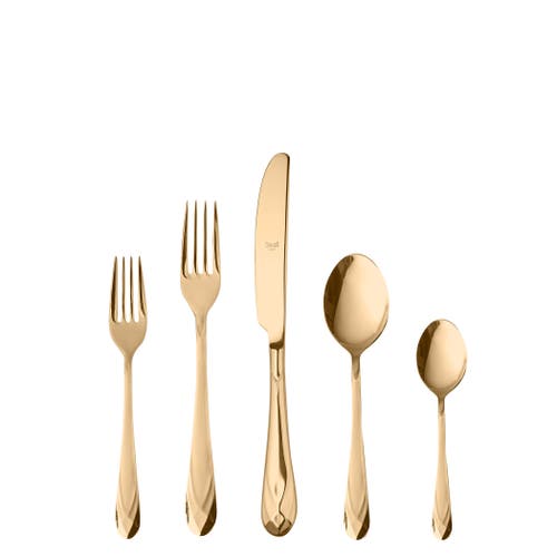 Mepra Diamante Flatware Set In Metallic