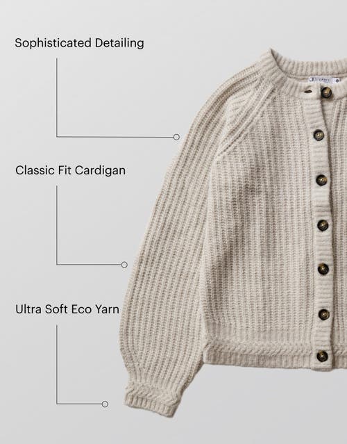 Carve Designs Daphne Wool Cardigan In Neutral