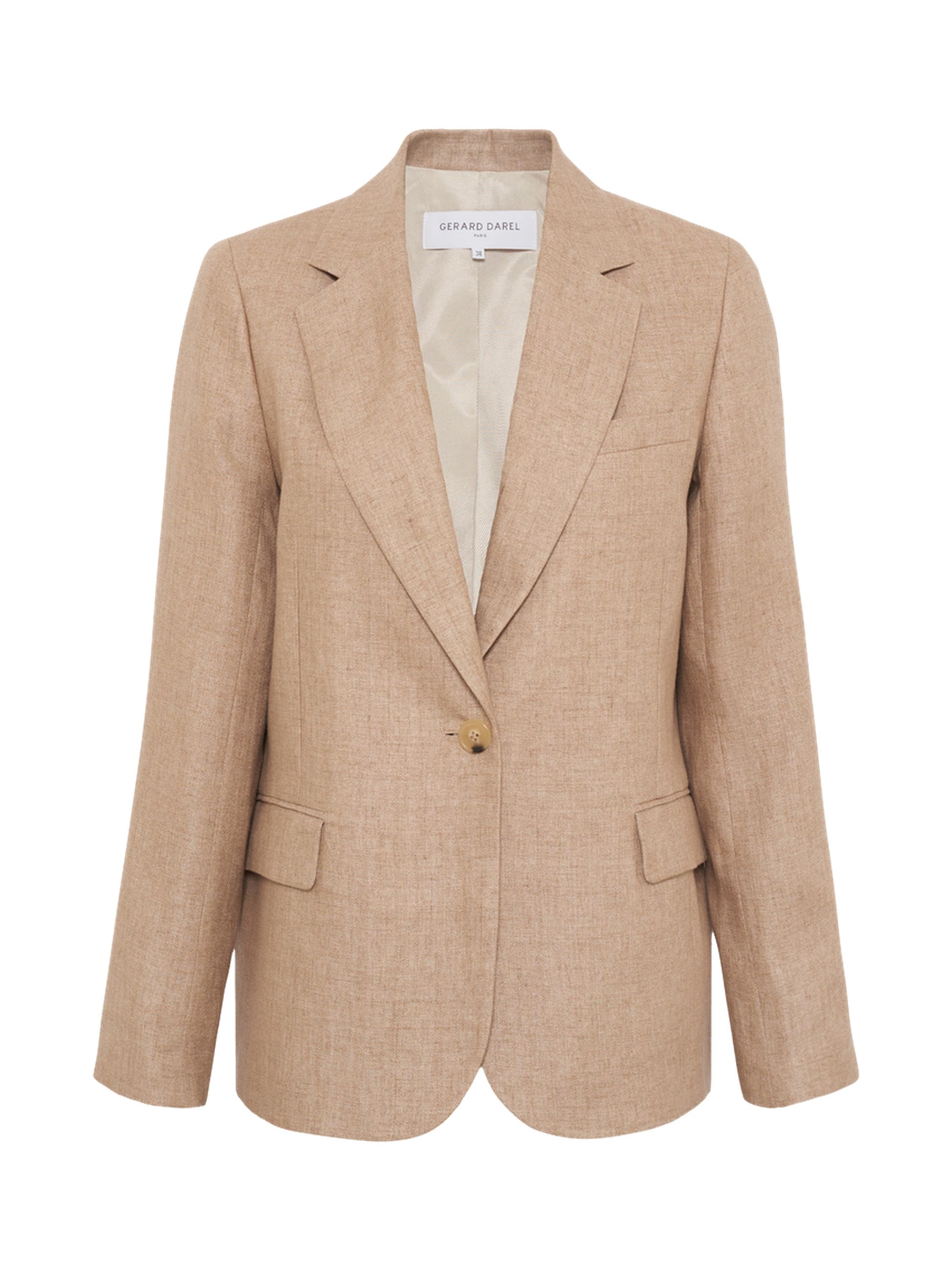 Taliya Linen Blazer - image 2