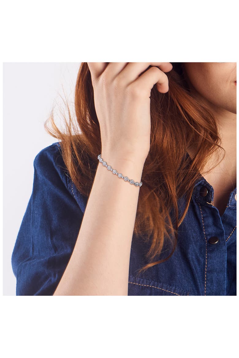 Diamond Tennis Bracelet - 0.5ct., Alternate, color, WHITE