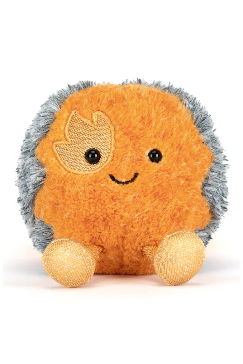 Amuseables Space Comet Plushie, Main, color, ORANGE MULTI