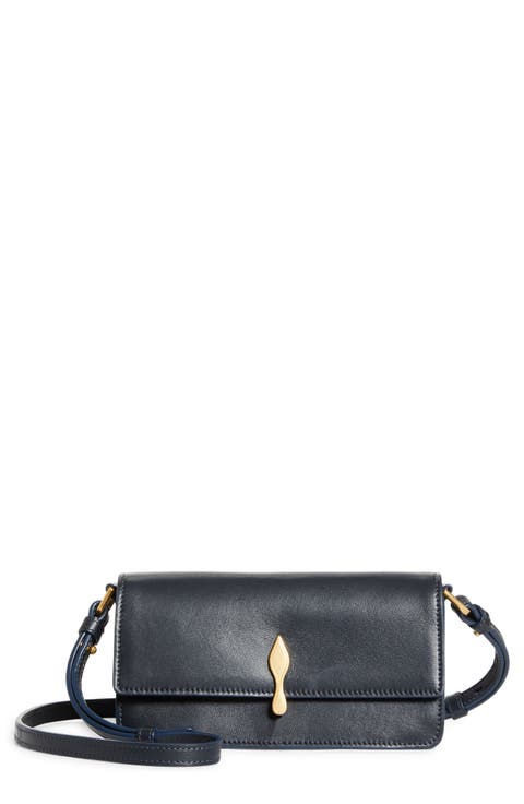 Mini Bettina Leather Crossbody Bag