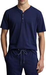 Polo Ralph Lauren Featherweight Short Sleeve Henley Pajama Top