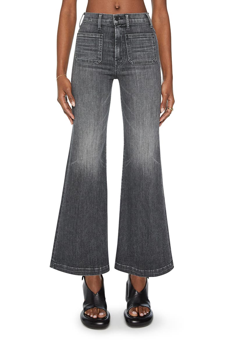 The Hustler Roller Ankle Flare Leg Jeans, Main, color, SAVE YOUR SOUL