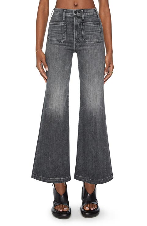 The Hustler Roller Ankle Flare Leg Jeans (Save Your Soul)