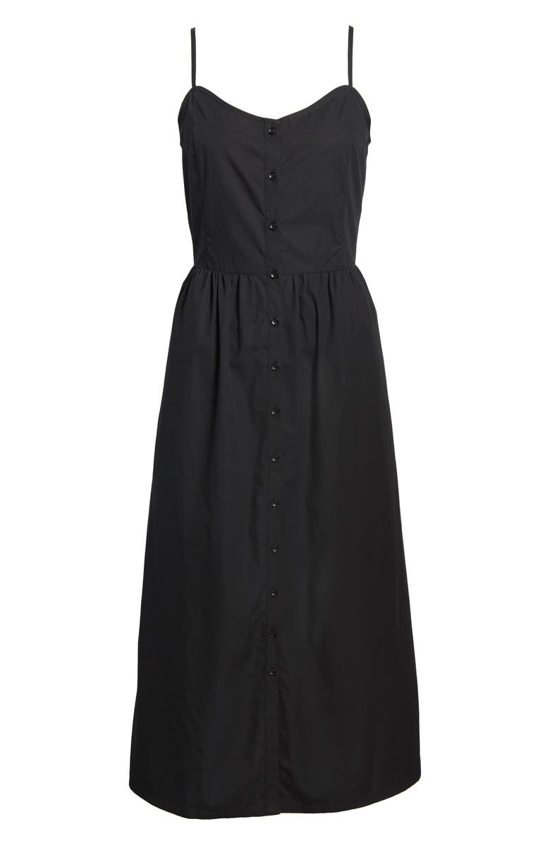 Treasure & Bond Button Front Midi Dress, Alternate, color,