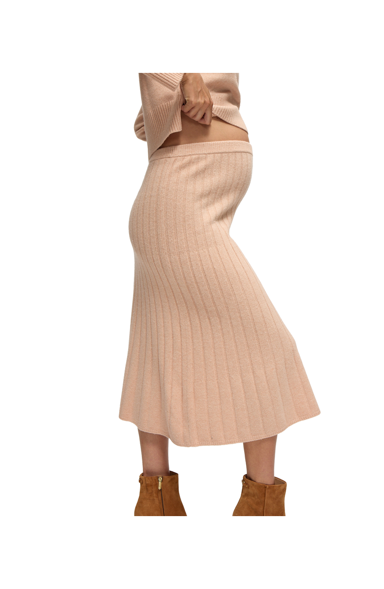 Ingrid & Isabel Maternity Sweater Rib Knit Skirt, Alternate, color, Pink